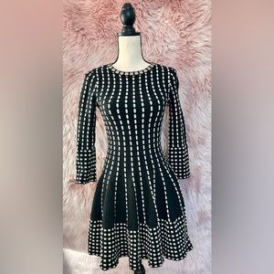 H&M jacquard knit dress